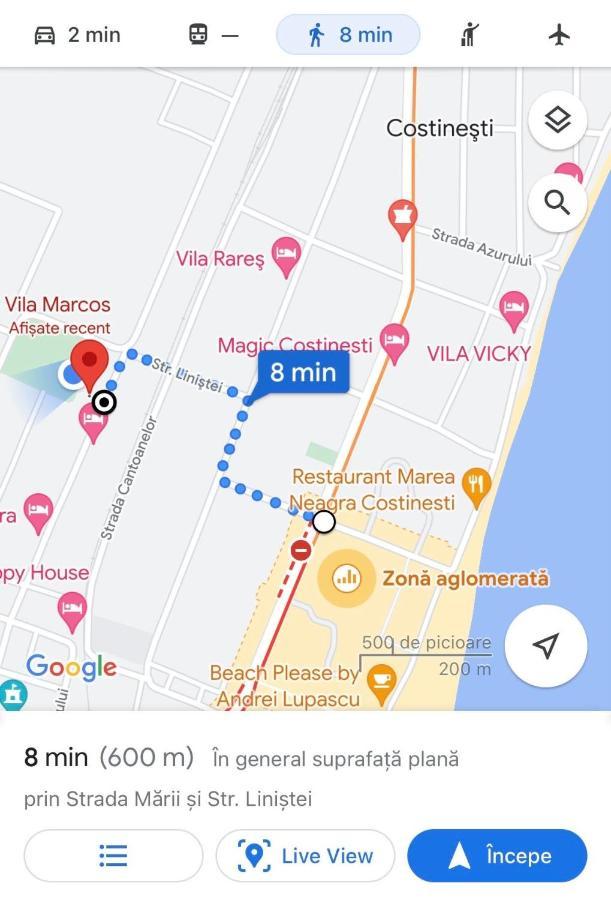 Marcos Ξενοδοχείο Costinești Εξωτερικό φωτογραφία